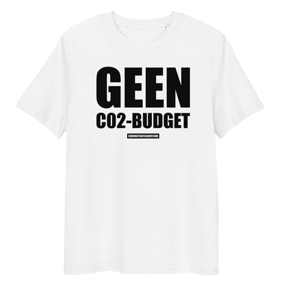 GEEN CO2-BUDGET T-shirt