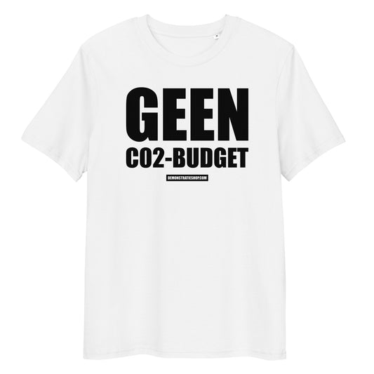 GEEN CO2-BUDGET T-shirt