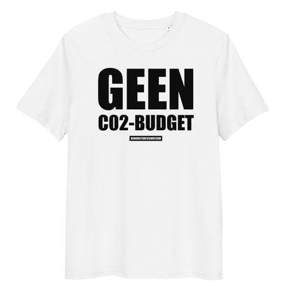 GEEN CO2-BUDGET T-shirt