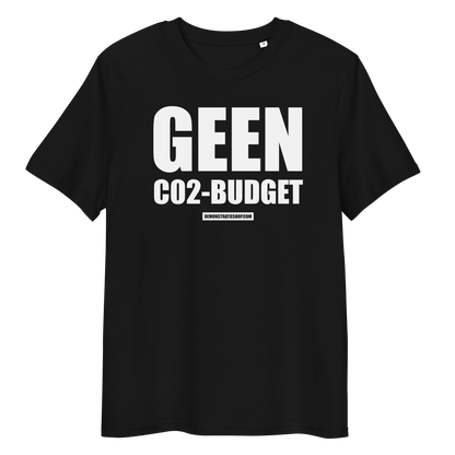 GEEN CO2-BUDGET T-shirt